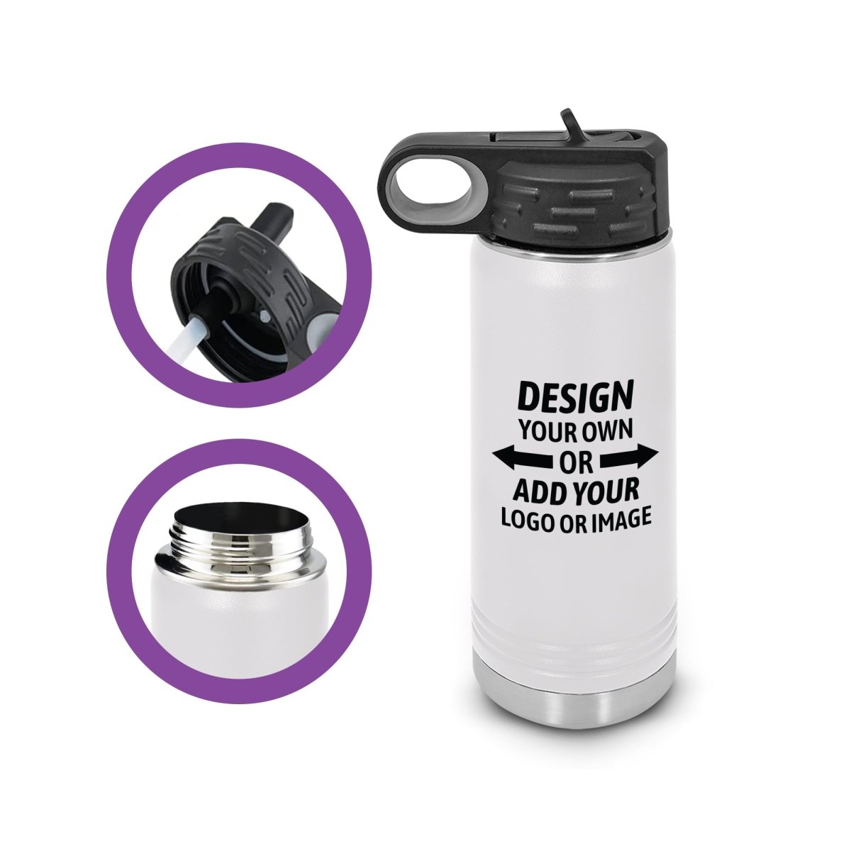 Custom Water Bottles | Personalized Drinkware Gifts