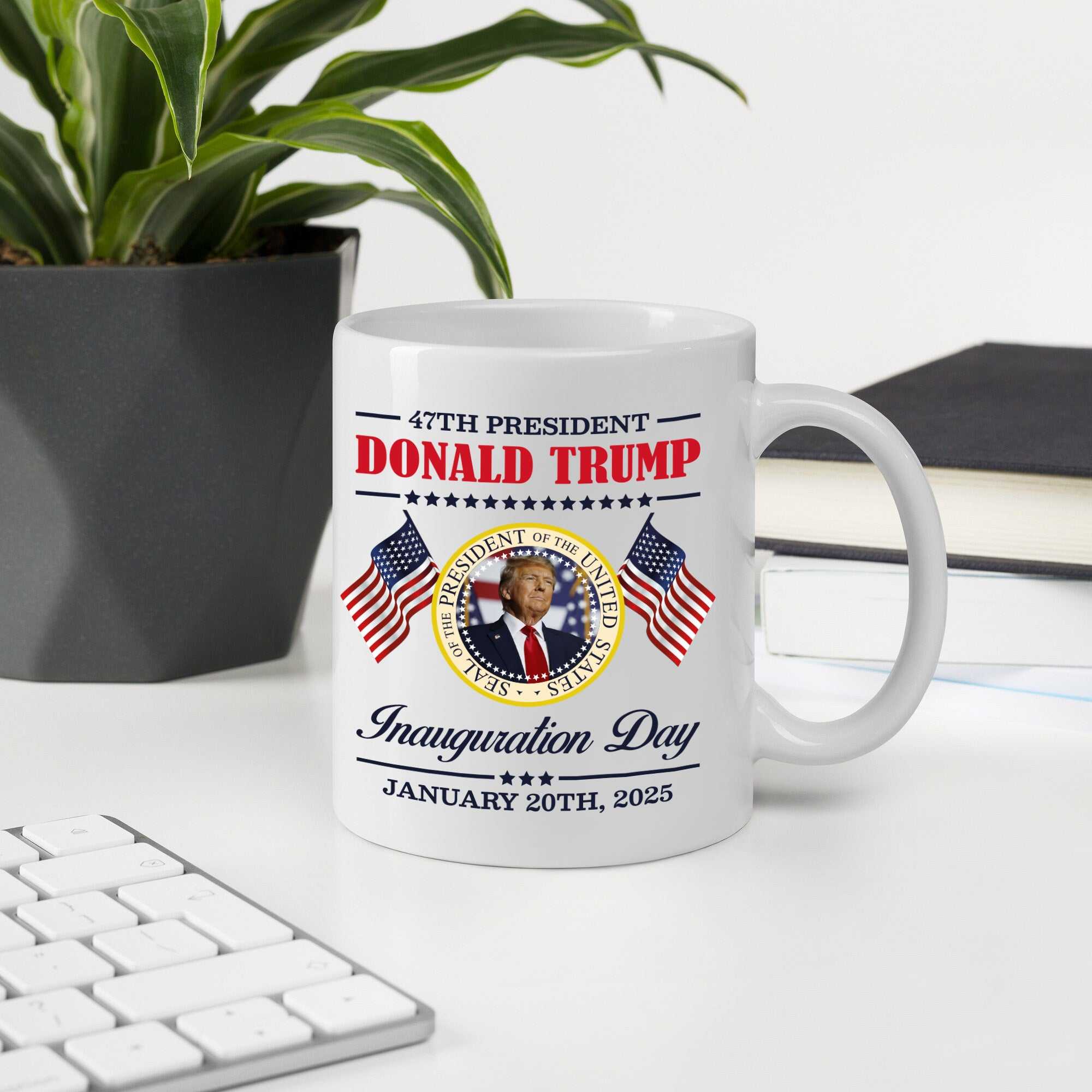 Trump Inauguration Coffee Mug | Funny Ceramic Political Gift for Home or Office – Pro Trump Tea or Coffee Cup
