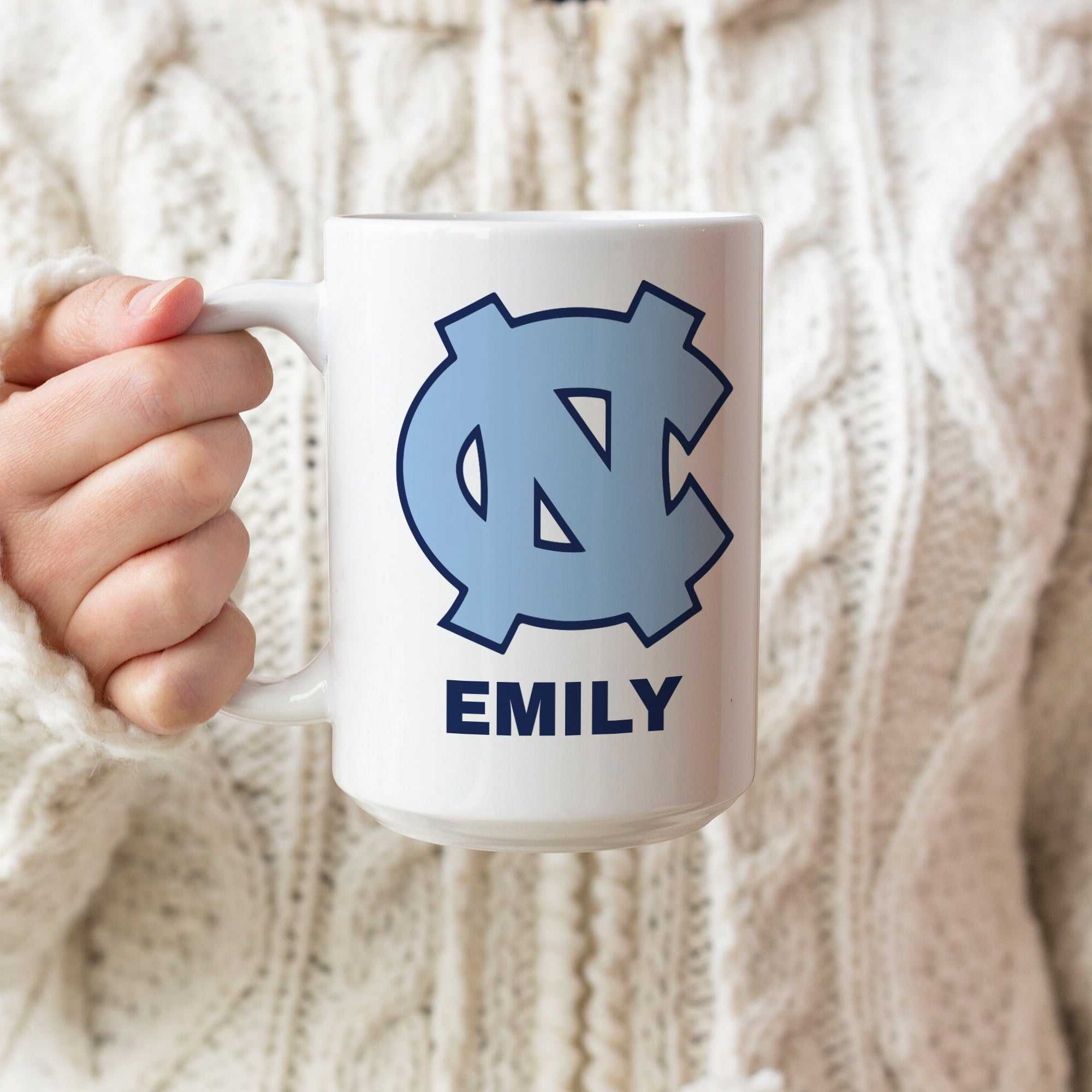 CN Mugs, UNC Tar Heels Mugs, University of Chapel Hill Mugs, UNC Grad 2025, Custom Mugs, Tar Heels, North Carolina Mugs, Personalized Gifts