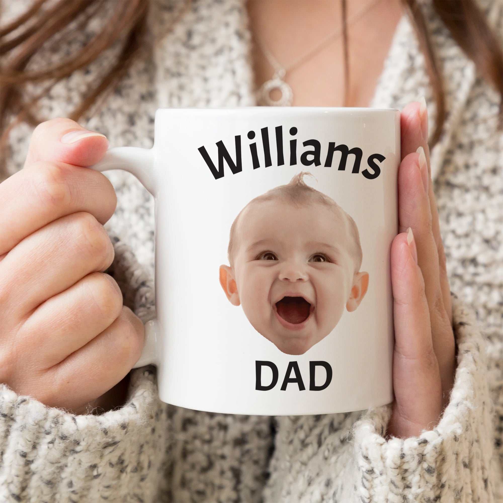 Custom Baby Face Mug, Baby Photo Mug, Personalized Baby Face Mug, Mug Gift For Mum, Mug For New Mom, New Mom Birthday Gift, Personalized Mug