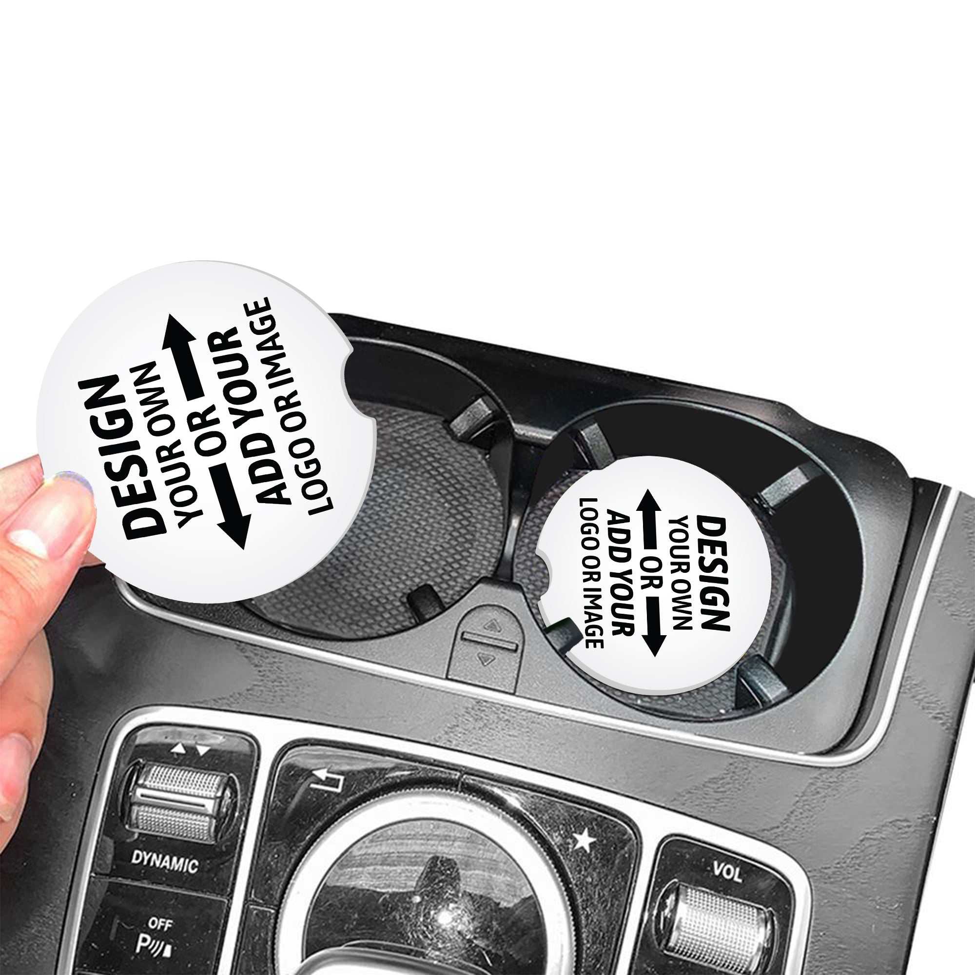 Custom Car Coasters (2 Pack), Car Coasters, Custom Coasters, Photo Coasters, Car cup coaster, Personalized Gifts