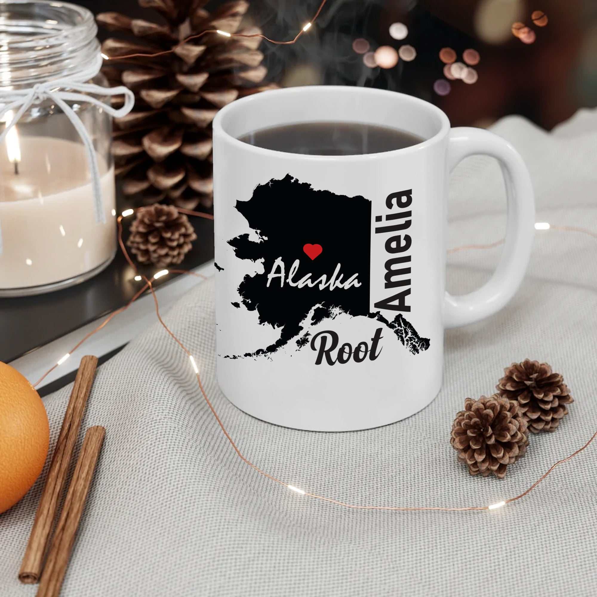 Custom Root Maps, States Coffee Mugs, Personalized Coffee Mug, Gift for Couples, Newly Engaged, State Root Mug, City Map Mug, Personalized Mugs