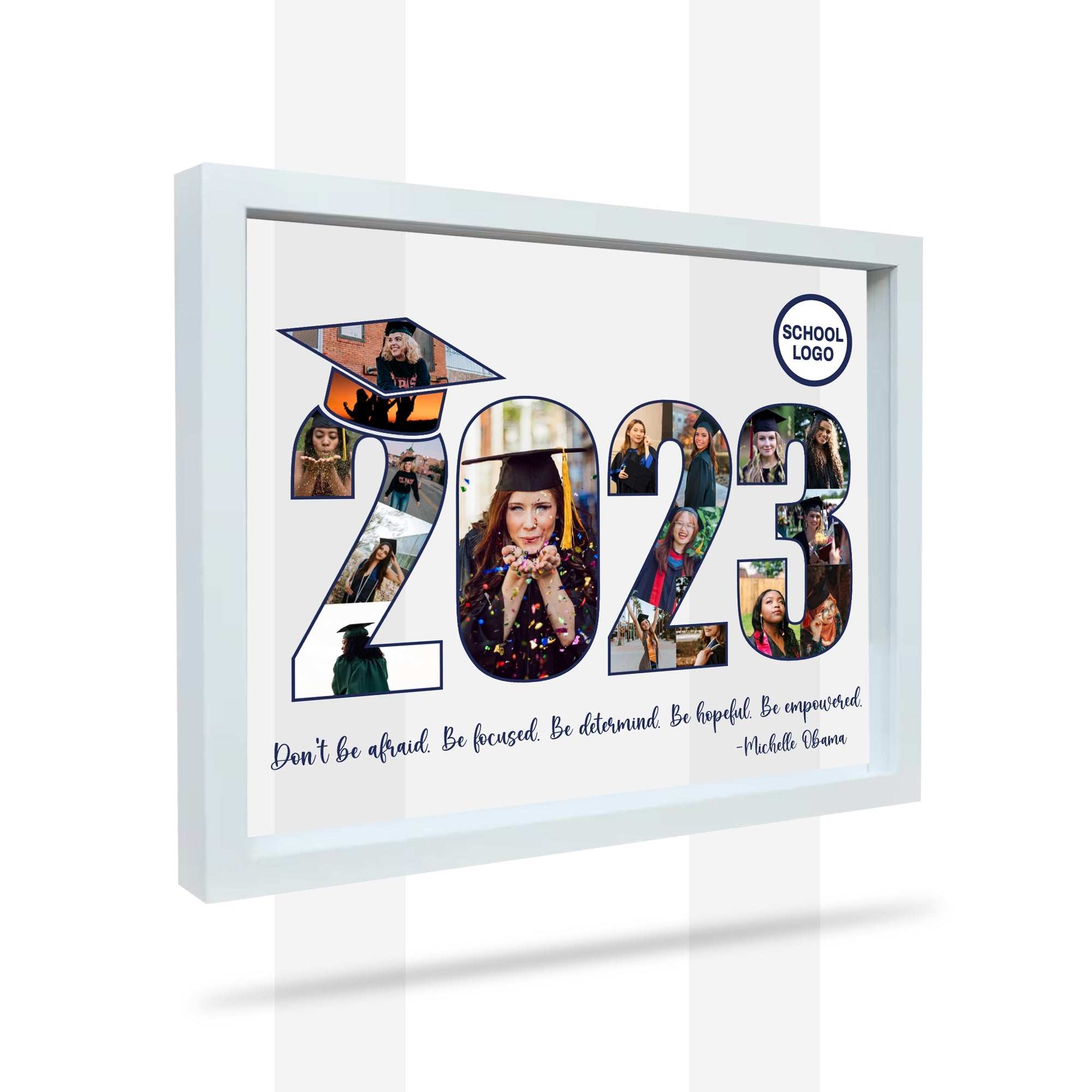Graduation Picture Frame, Personalized Photo Frame, High School Graduation Gift, Gift for him, Gift for Grad, Graduation Gift, Class of 2023