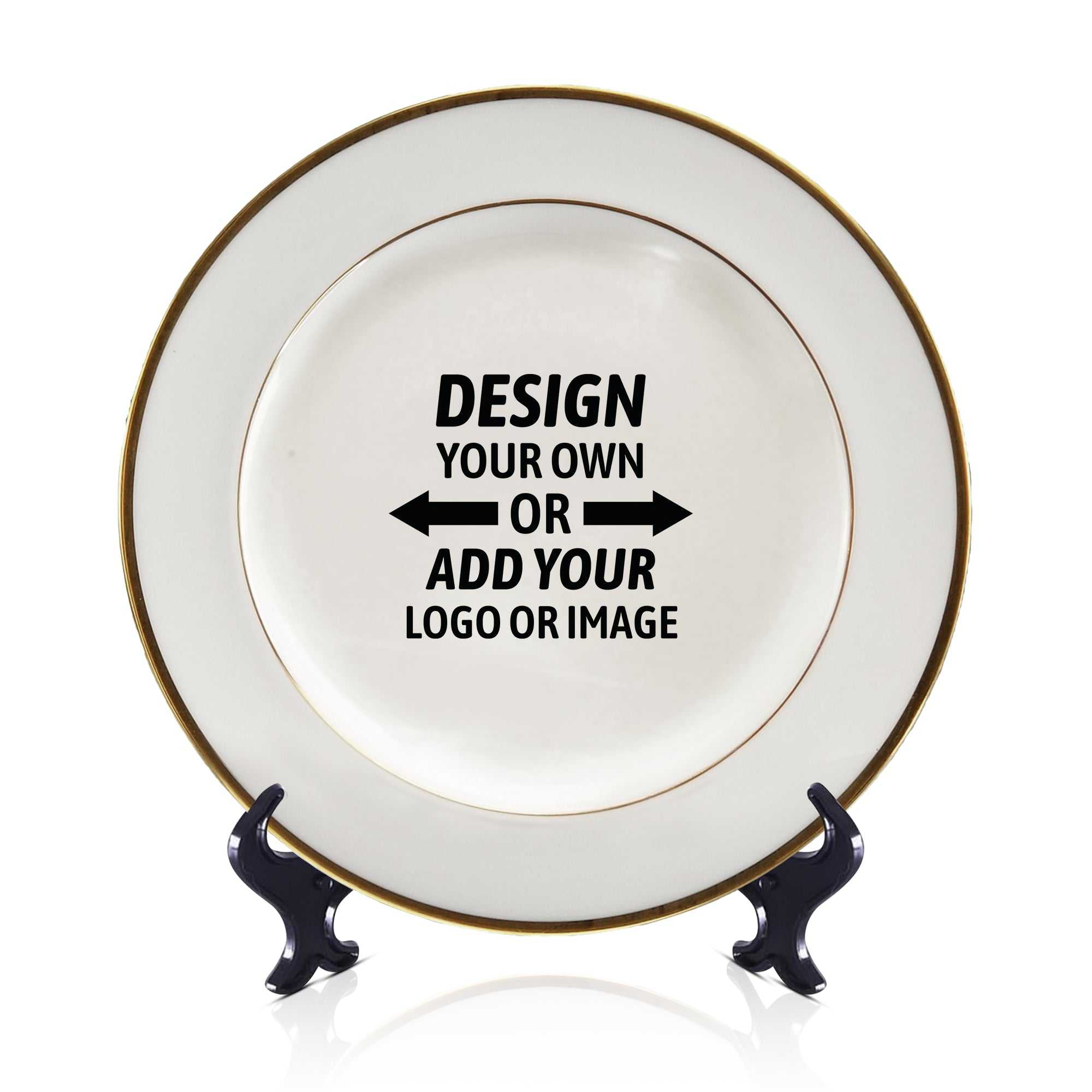 Plate Personalized Ceramic Plate Custom Plates- Custom Dinnerware