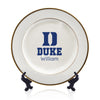 Duke Blue Devils Plate, Duke Fan Merchandise, Duke Fan Décor, Father's Day Gift, Duke Dad Gift, Duke Ceramic Plate