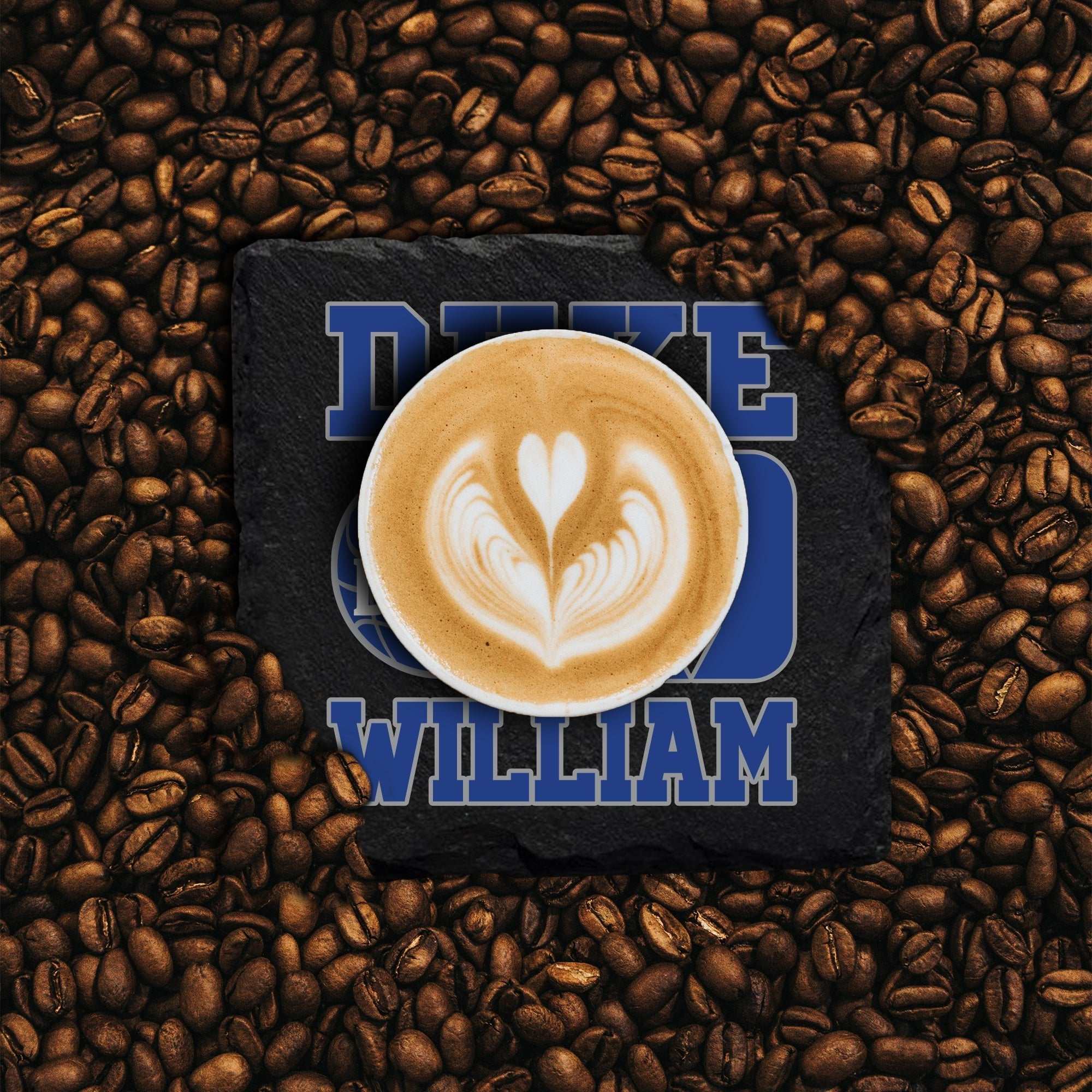 Duke University Inspired Coaster, Greatest Duke Basketball Coasters, Duke Blue Devils Coaster, Best Gift for Him/Her, Memorable Gifts