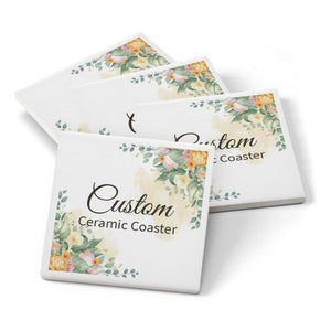 Personalized Ceramic Coasters – Custom Drink Coasters with UV Print