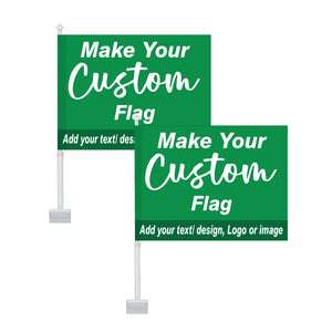 Custom Car Flag | Personalized Single & Double Sided Flag