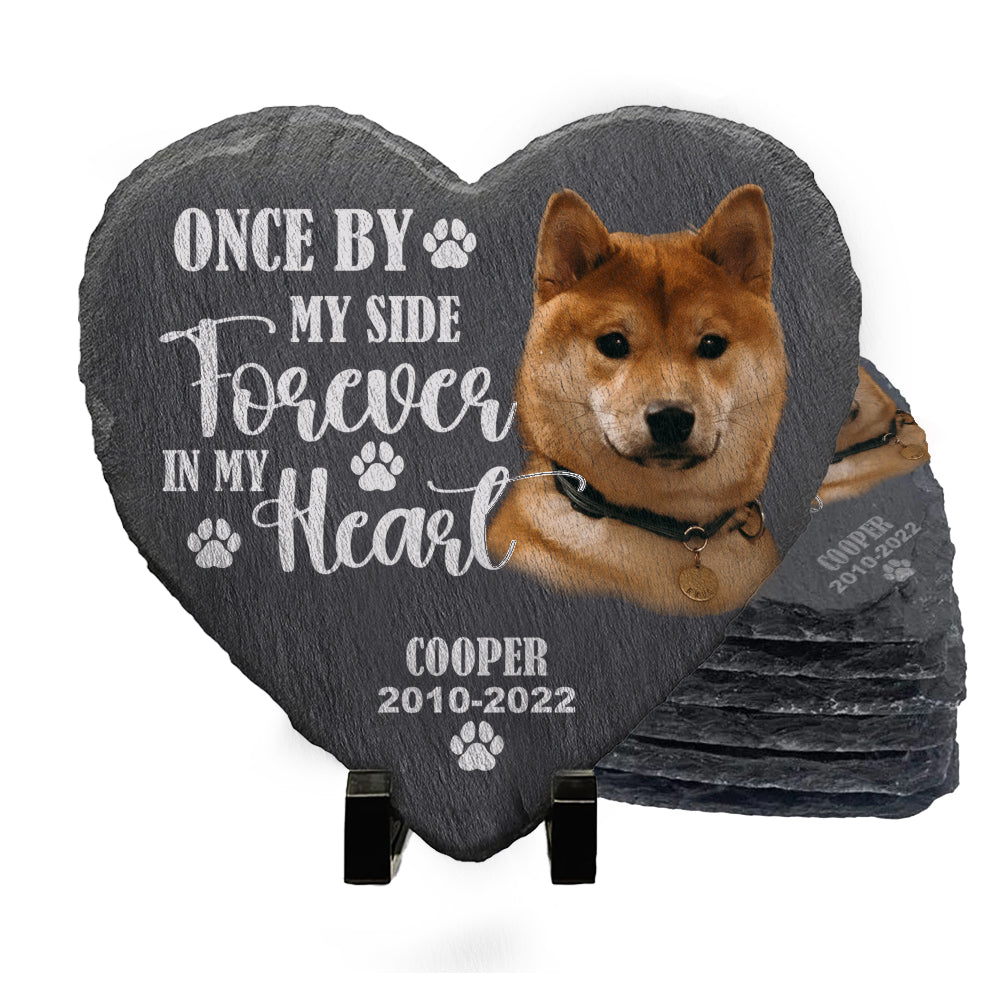 Slate Coasters with Personalized Pet Designs – Stylish Pet Lover's Accessories