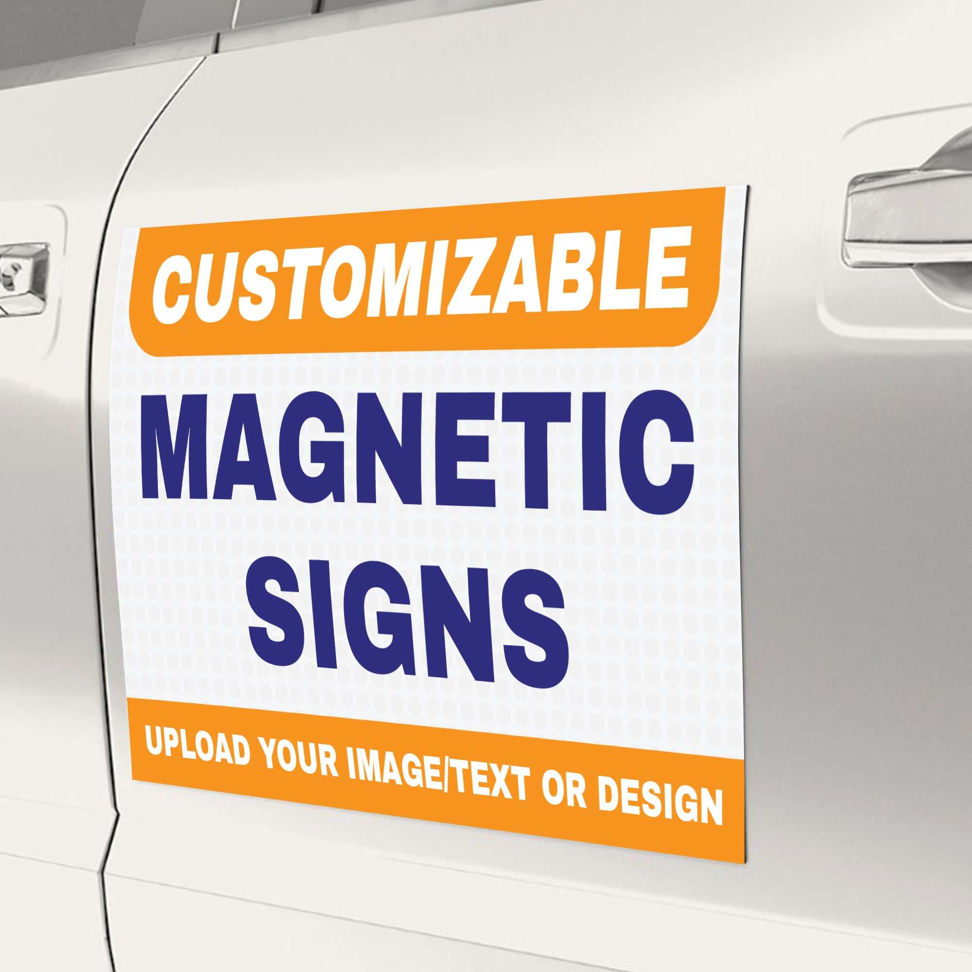 Custom Car Magnet Sign | Personalized Logo for Cars, Vans, Trucks