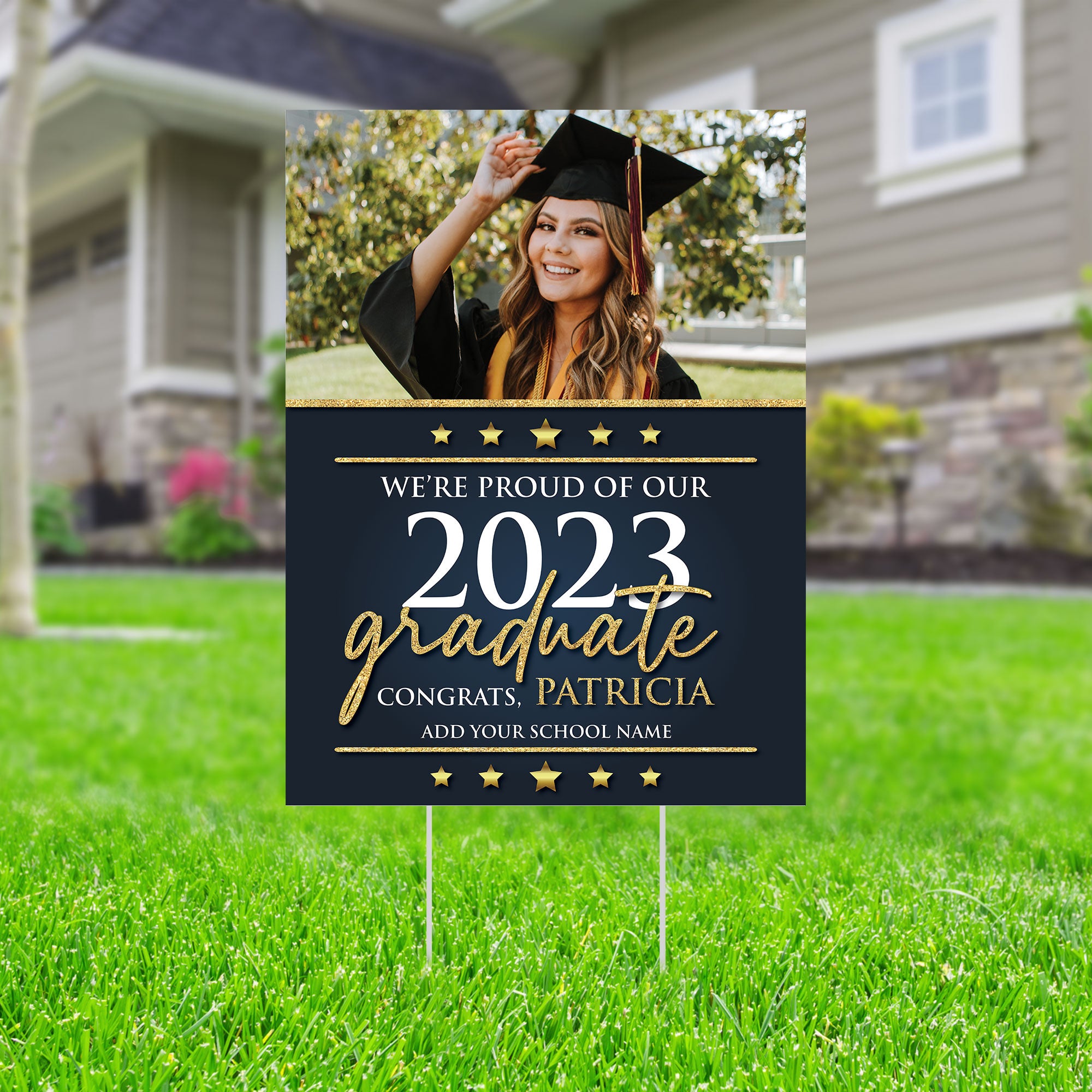 2022 Sign High School Graduation Facts Sign Graduation Party Sign