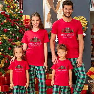 Christmas T-shirt | Merry Christmas Family Tshirt | Custom Christmas T-shirts