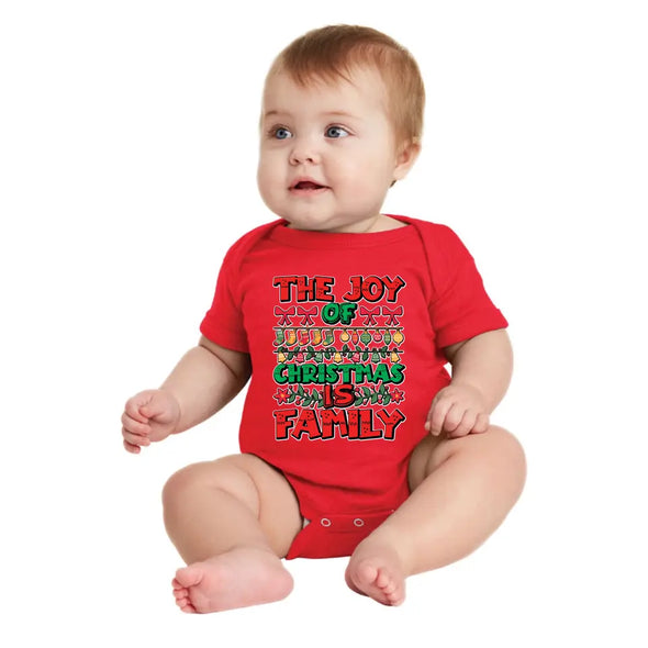 Christmas Family Shirts- The Joy Of Christmas Is Family - Christmas tree