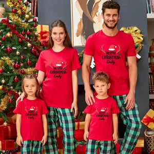 Christmas Celebrations with USA-Made Christmas Family T-Shirts | Personalized Christmas Tshirt 2023 | Family Shirt