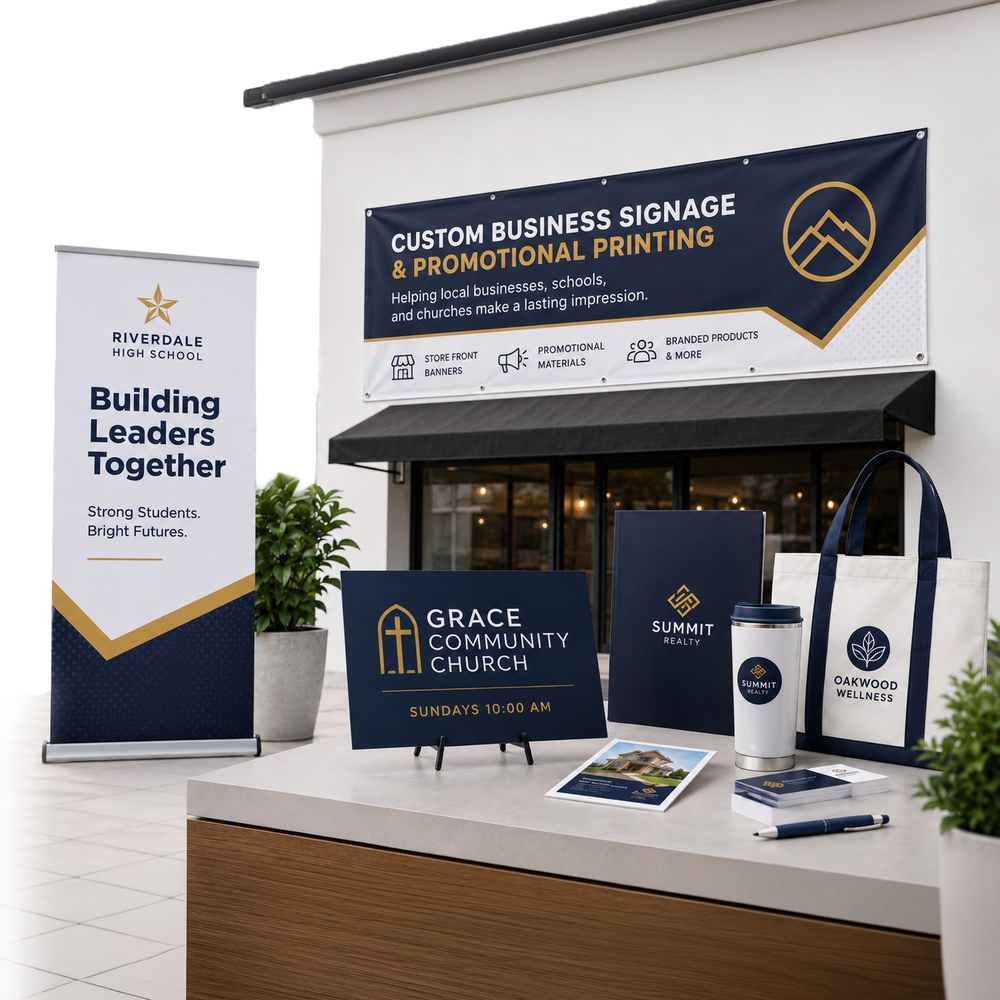 Signage and promotional printing for your business