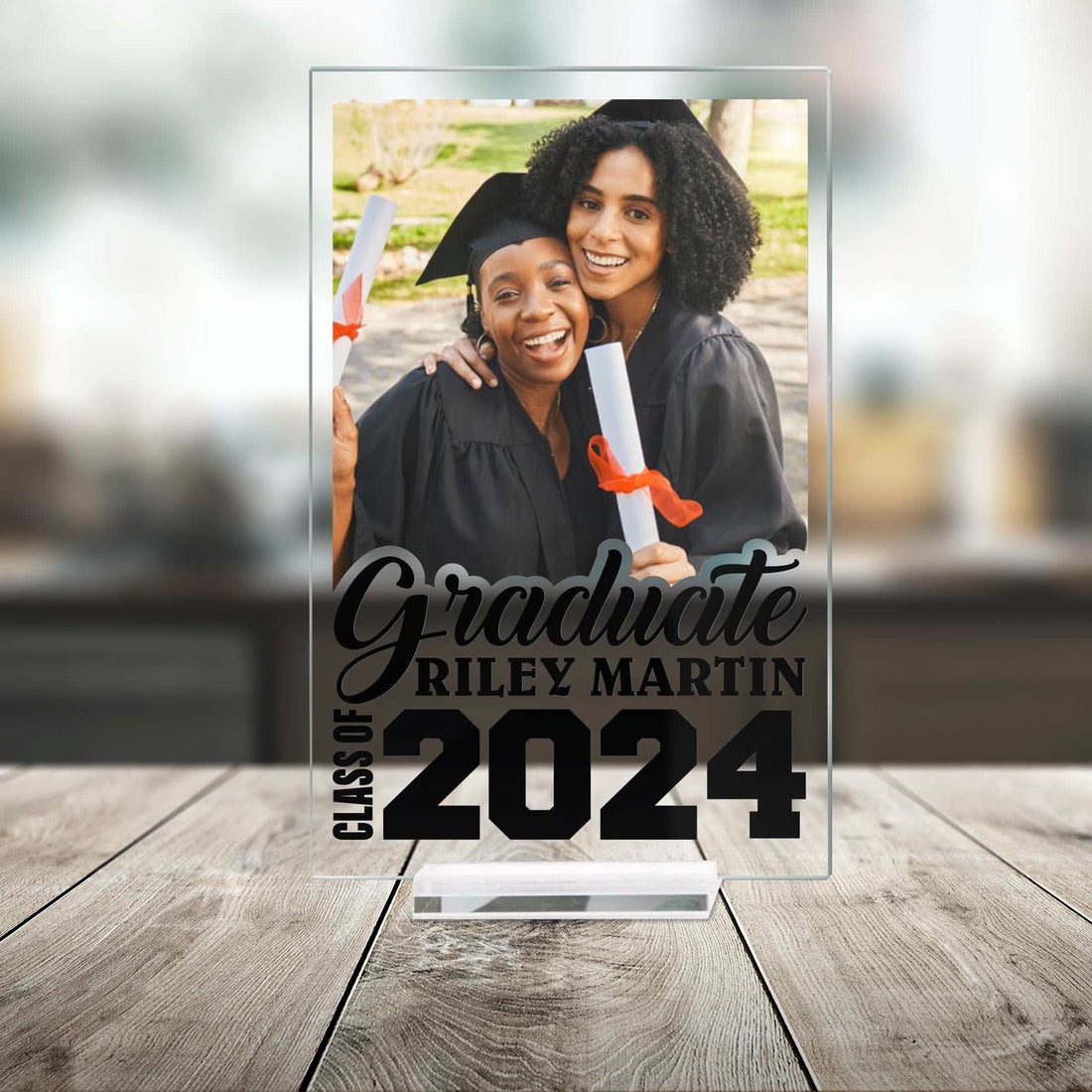 Personalized Graduation Acrylic Plaque | Custom Grad Gift