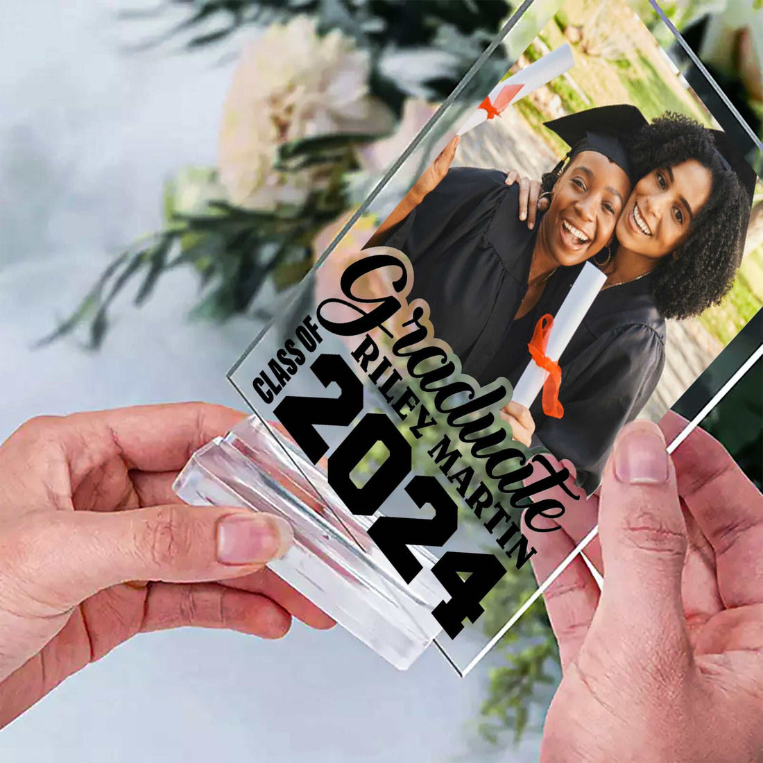 Personalized Graduation Acrylic Plaque | Custom Grad Gift