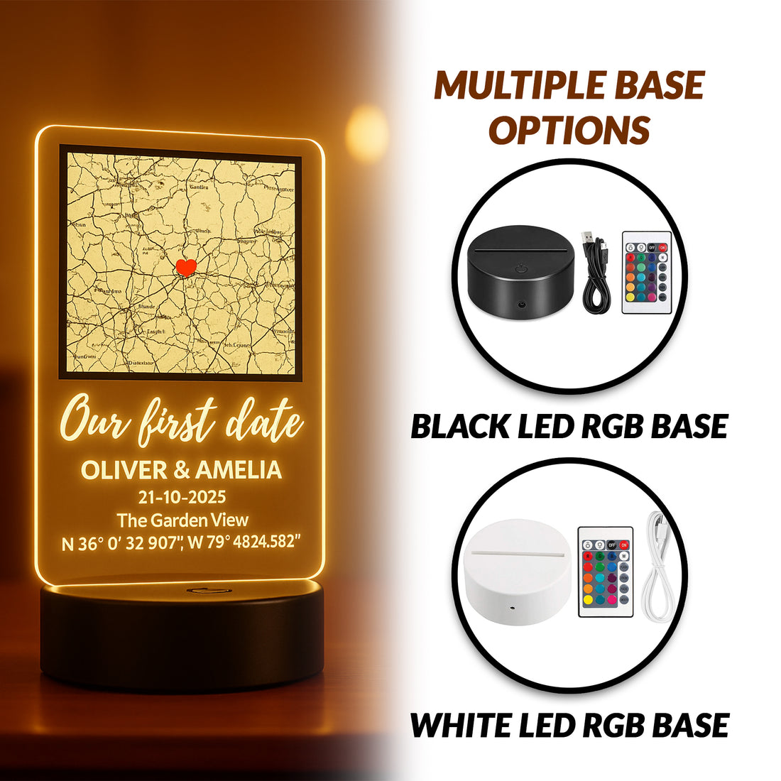 Letrero acrílico personalizado con código QR | Expositor de mesa transparente para negocios – Letrero de Wi-Fi o placa de texto personalizado