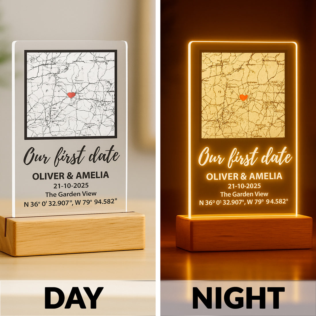 Letrero acrílico personalizado con código QR | Expositor de mesa transparente para negocios – Letrero de Wi-Fi o placa de texto personalizado
