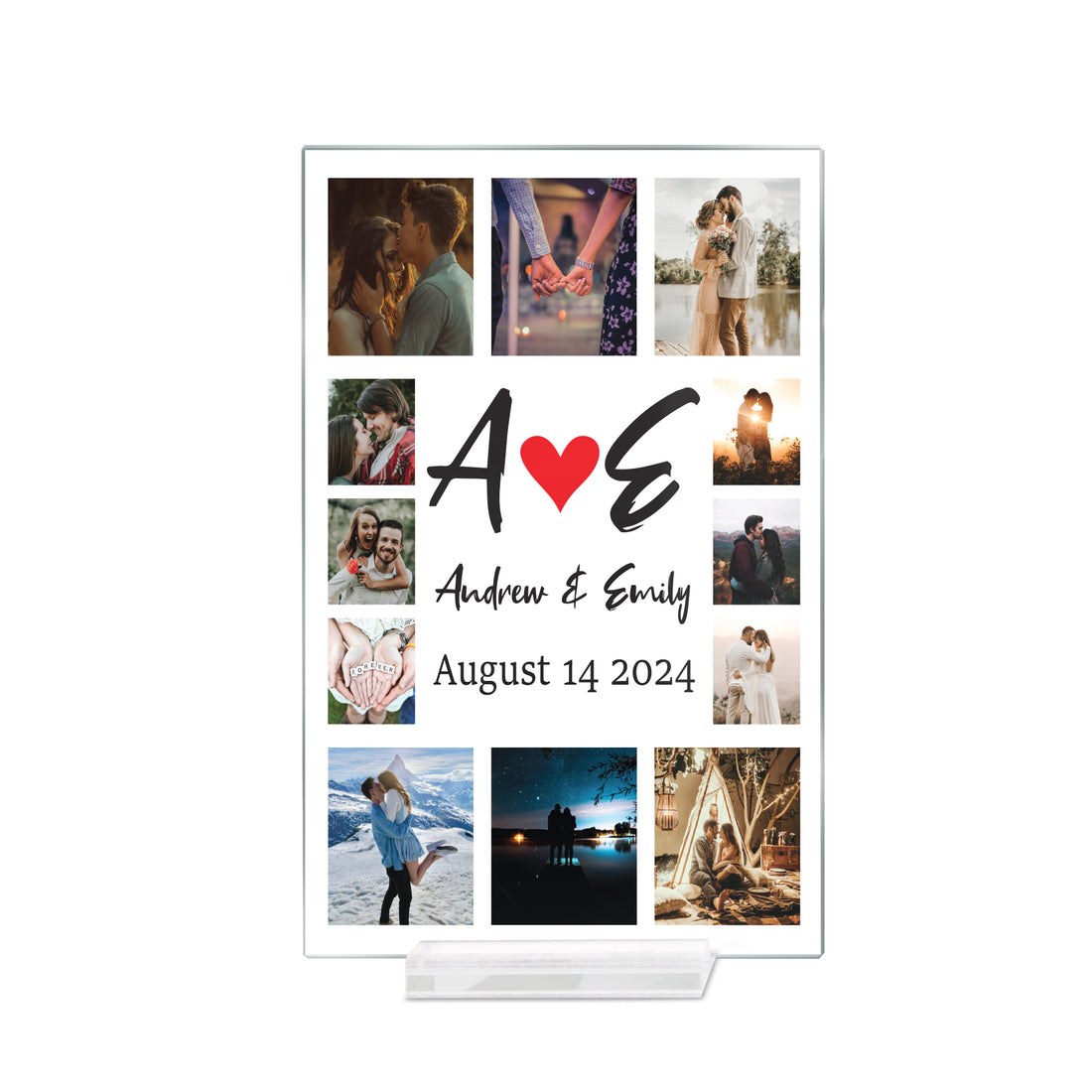 Personalized Acrylic Plaque | Anniversary & Business Sign