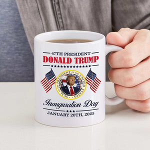 Trump Inauguration Coffee Mug | Funny Ceramic Political Gift for Home or Office – Pro Trump Tea or Coffee Cup