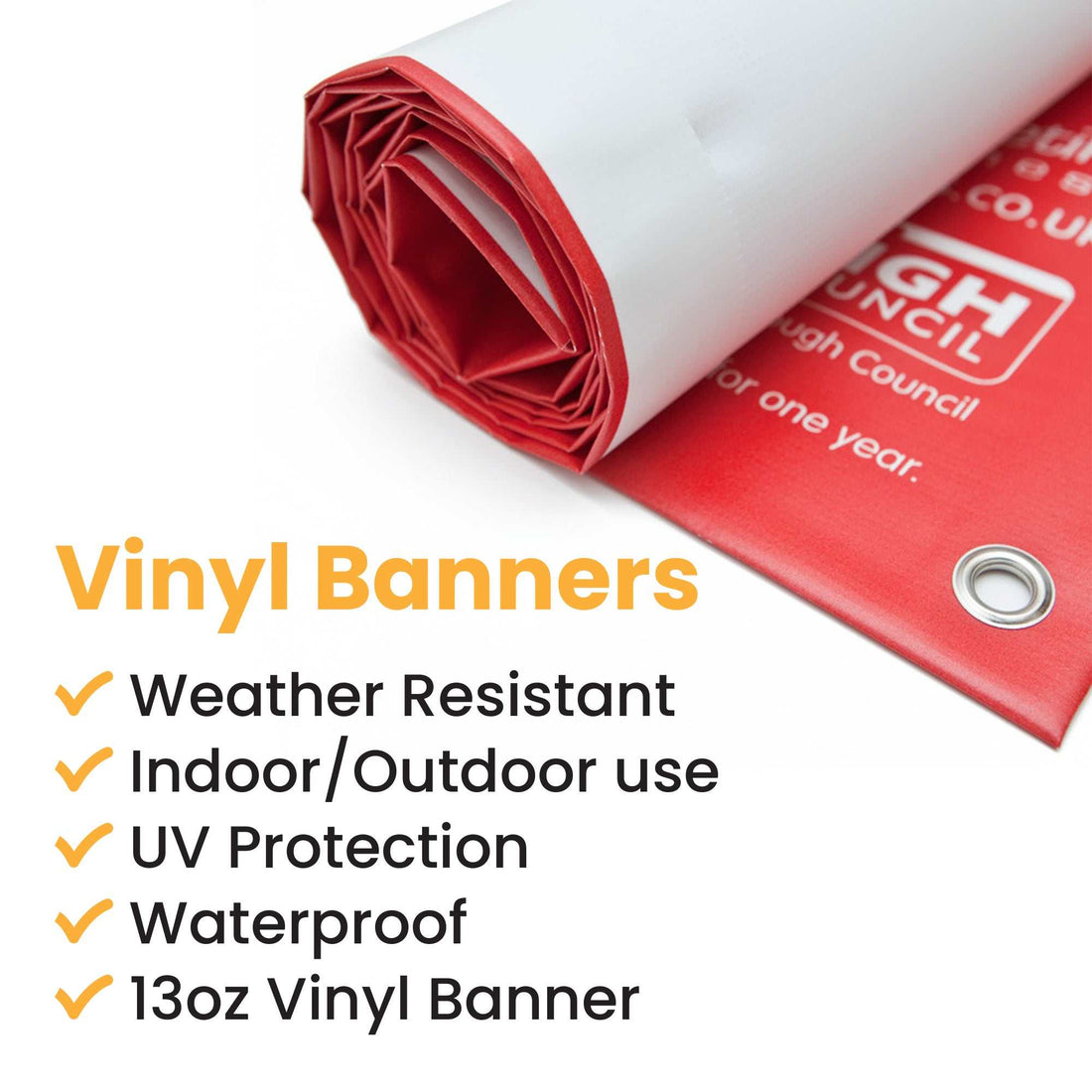 Custom Vinyl Banner – Personalized for Birthdays, Business, Events & Family Reunions – 13 oz Outdoor Vinyl, Free US Shipping – Miracle Prints NC