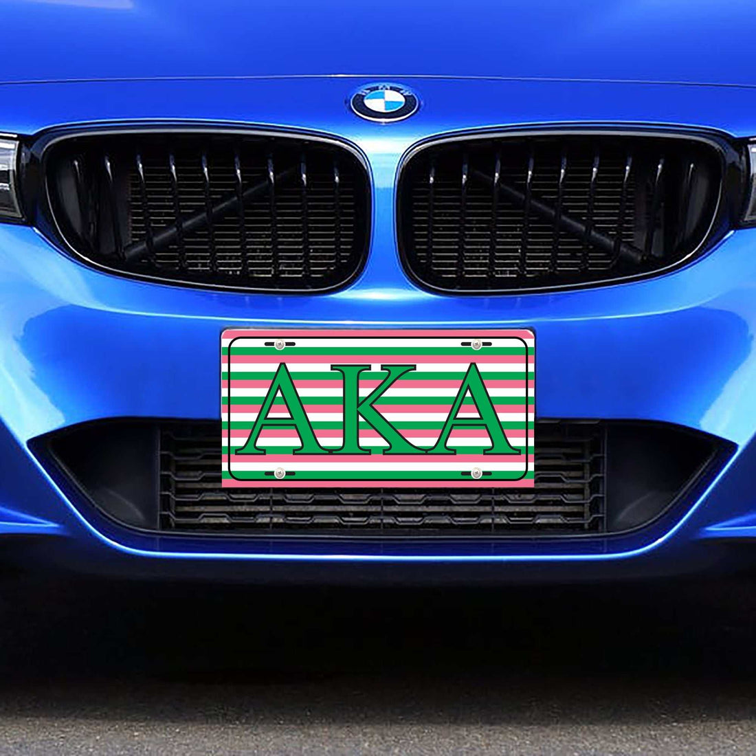 Matrícula personalizada AKA - Regalos AKA - Matrícula de coche - Matrícula personalizada para coche - Matrículas personalizables de Alpha Kappa Alpha