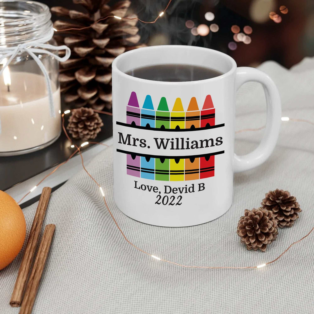 Regalos de Navidad, Tazas de Navidad, Tazas de Navidad Personalizadas, Tazas de Navidad a Medida, Regalo de Navidad para la Familia, Recuerdo de Navidad