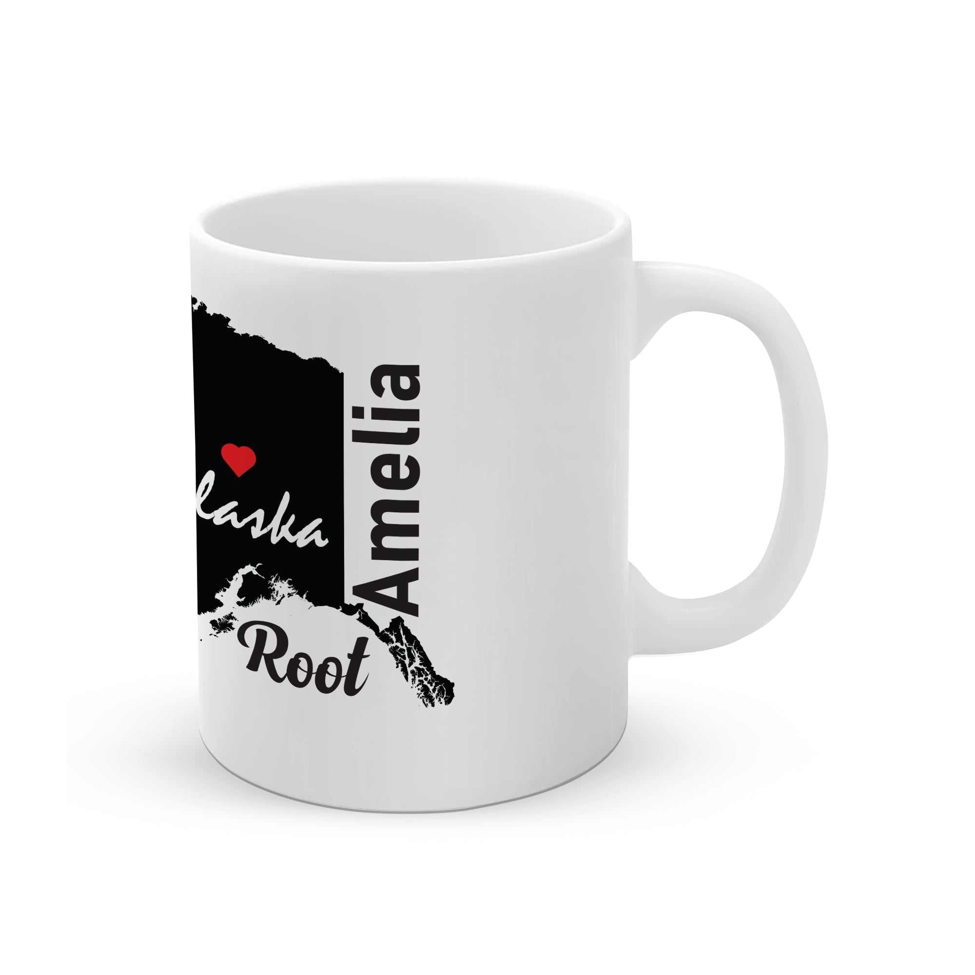 Custom Root Maps, States Coffee Mugs, Personalized Coffee Mug, Gift for Couples, Newly Engaged, State Root Mug, City Map Mug, Personalized Mugs