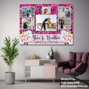 Custom Wedding Canvas - Capture Your Special Day Forever