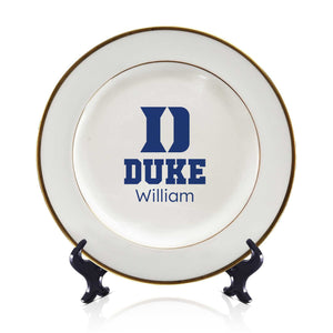 Custom duke blue devils plate Fathers Day Gift duke university logo plate