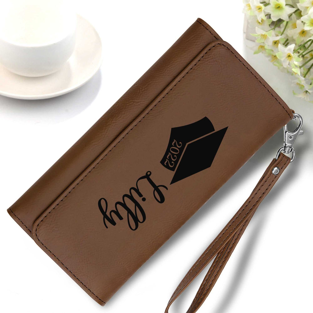 Cartera personalizable, cartera de cuero personalizada, carteras con nombre, carteras con nombre personalizadas, accesorios personalizados, carteras personalizadas