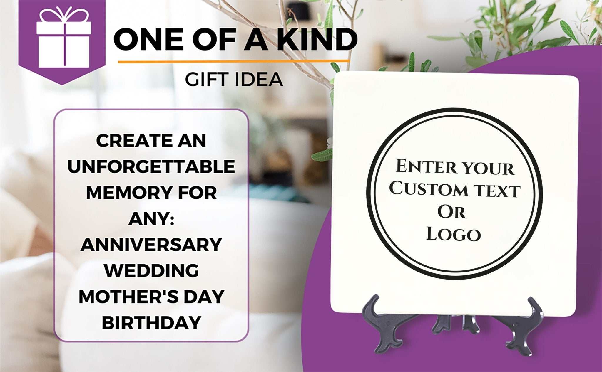 Customized Plate Personalized 9