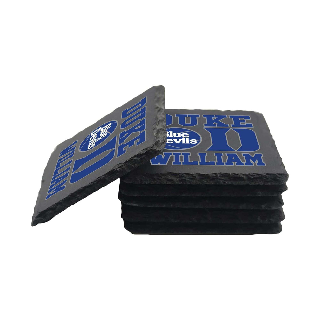 Posavasos inspirado en la Universidad de Duke, los mejores posavasos de baloncesto de Duke, posavasos de los Duke Blue Devils, el mejor regalo para él/ella, regalos memorables