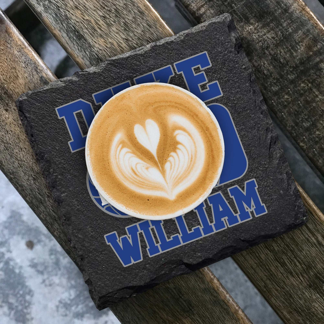 Posavasos inspirado en la Universidad de Duke, los mejores posavasos de baloncesto de Duke, posavasos de los Duke Blue Devils, el mejor regalo para él/ella, regalos memorables