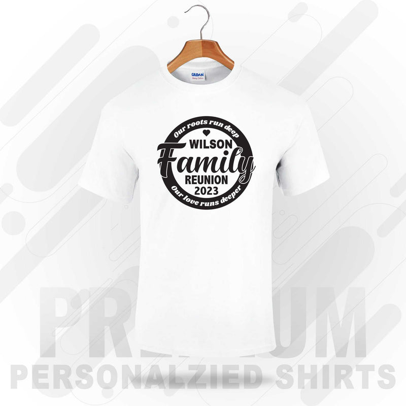 Family Reunion T-Shirt- Family Vacation T-Shirt- Family Tree- Family Reunion 2023- Personalized Shirts- Reunited Shirts- Reunited Shirts