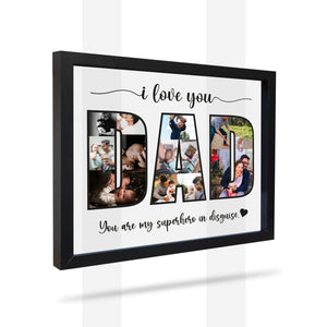 Father's Day Gift- Best Dad Ever- New Dad Gift- Daddy Photo Collage- Gift For Dad- Happy Fathers Day- The picture frame- New family Photo frame