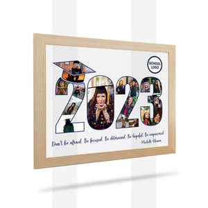 Graduation Picture Frame, Personalized Photo Frame, High School Graduation Gift, Gift for him, Gift for Grad, Graduation Gift, Class of 2023