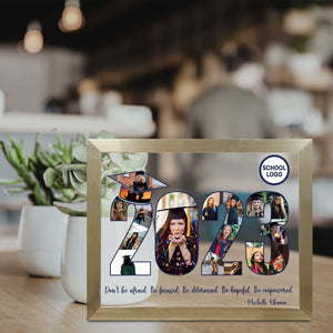 Graduation Picture Frame, Personalized Photo Frame, High School Graduation Gift, Gift for him, Gift for Grad, Graduation Gift, Class of 2023