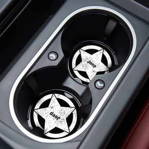 Jeep Car Coasters, Wrangler Car Coasters, Jeep Sandstone Car Coasters, Jeep Accessories, Jeep Assorted Car Coaster