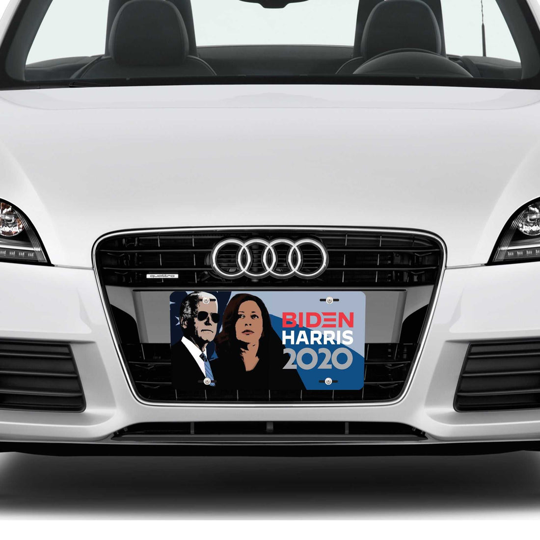 Joe Biden y Kamala Harris | Crea tu matrícula personalizada | Matrícula de coche | Placa de matrícula