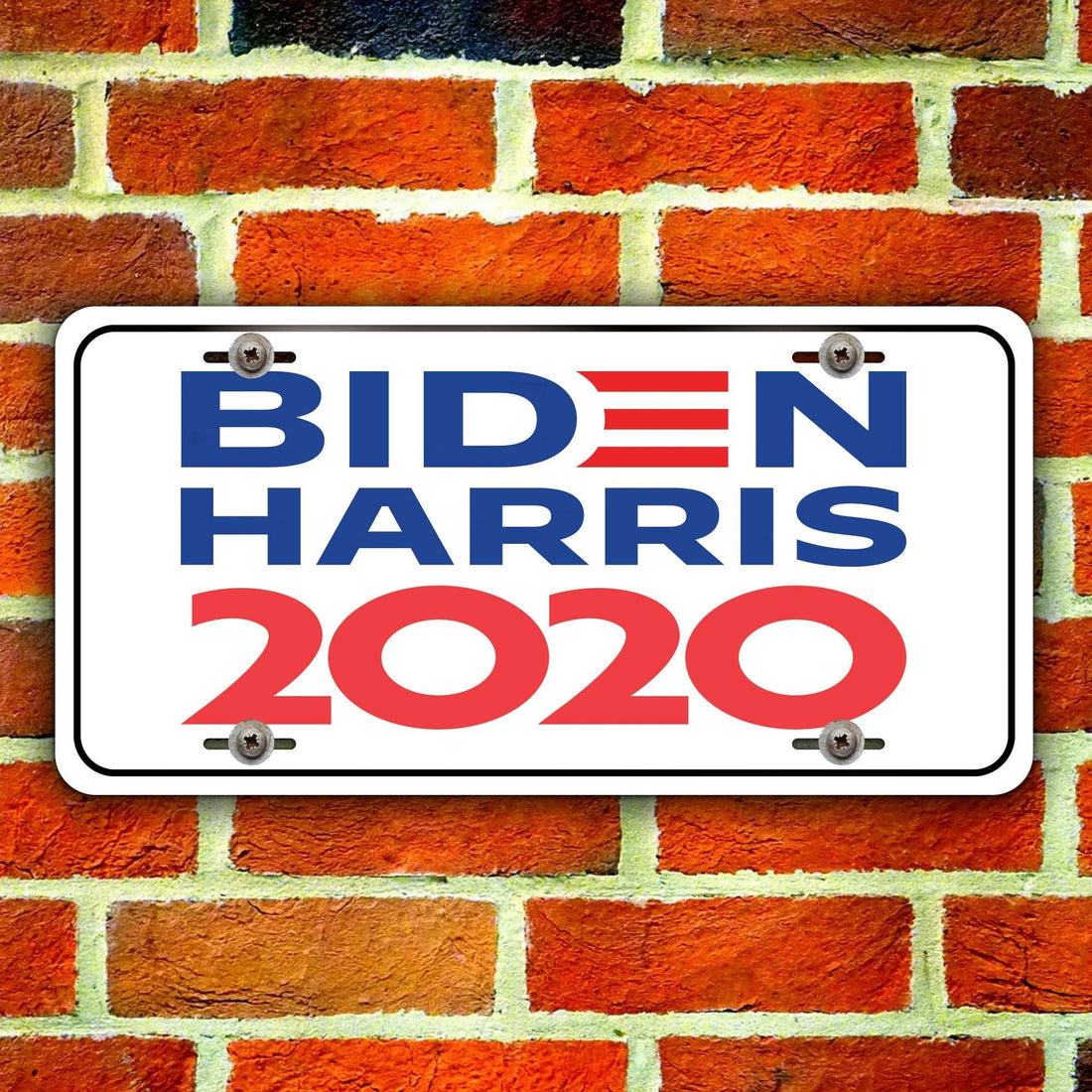 Joe Biden y Kamala Harris | Crea tu matrícula personalizada | Matrícula de coche | Placa de matrícula