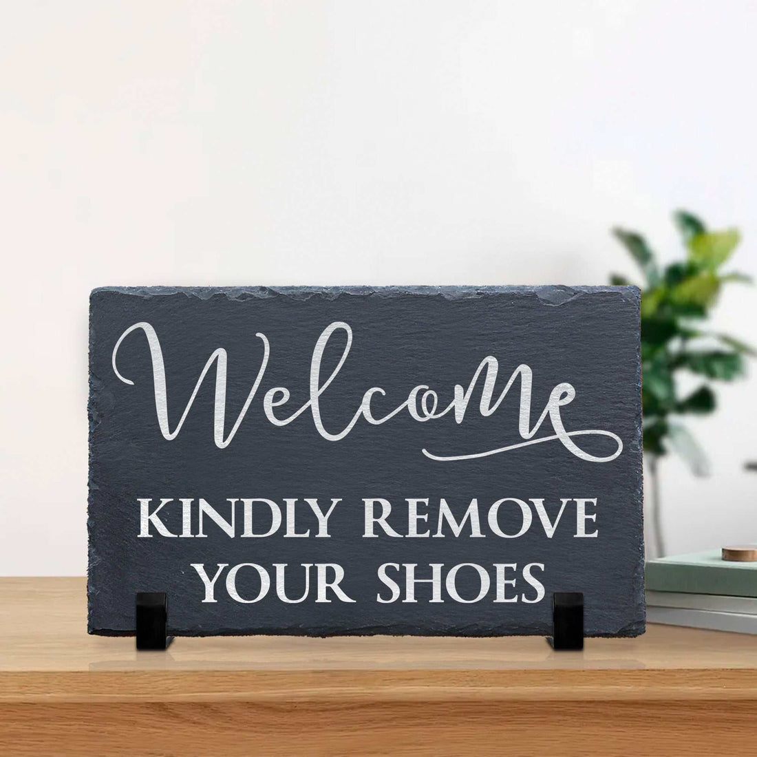 Letrero de "Por favor, quítese los zapatos", Placa de "Por favor, quítese los zapatos", Letrero de bienvenida, Placa de bienvenida, Placa de pizarra "Quítese los zapatos", Placa de pizarra