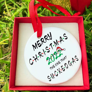 Merry Christmas ornaments, Christmas decorations, holiday ornaments, Christmas tree ornaments, Christmas Ceramic Ornaments