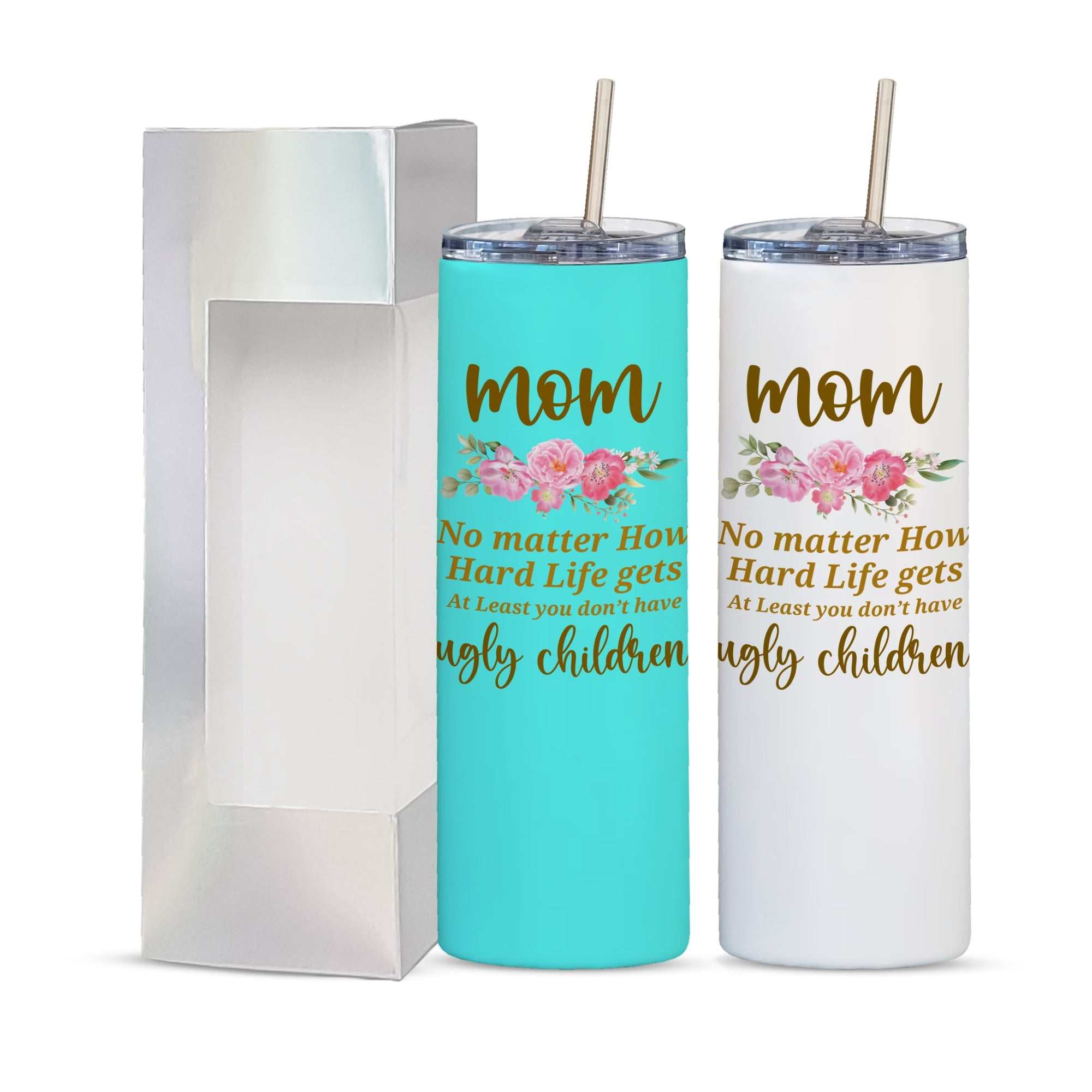 Mother’s Day Tumbler Gift | Double-Walled Stainless Steel Cup from Daughter or Son – Perfect for Mom, Wife