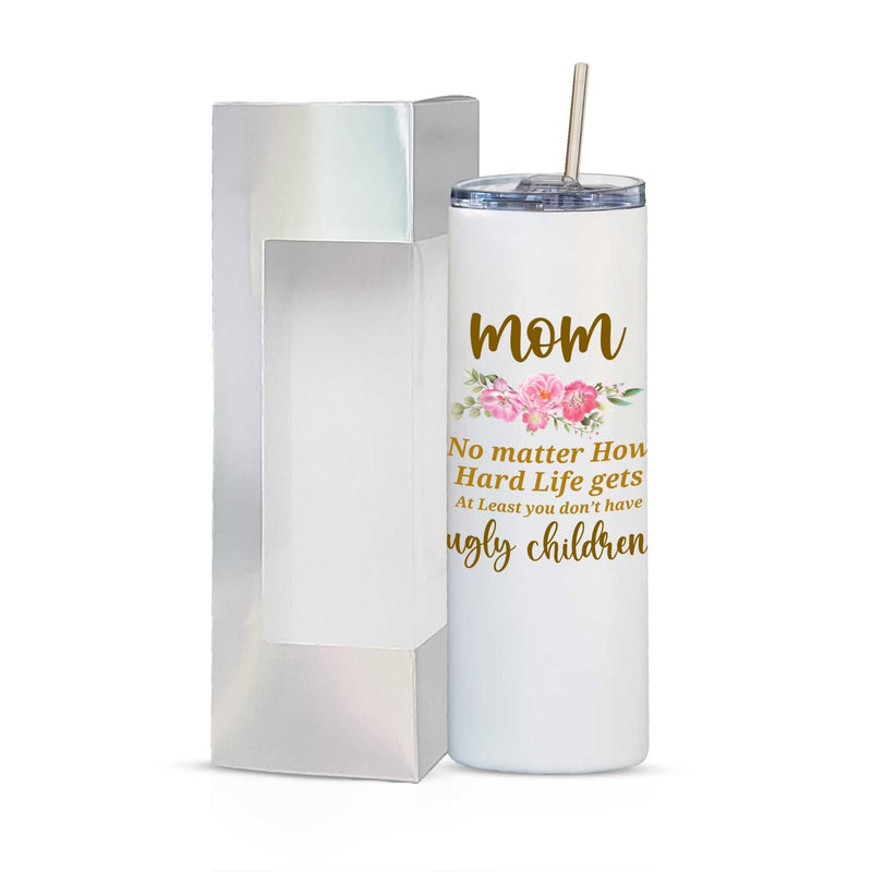 Mother’s Day Tumbler Gift | Double-Walled Stainless Steel Cup from Daughter or Son – Perfect for Mom, Wife