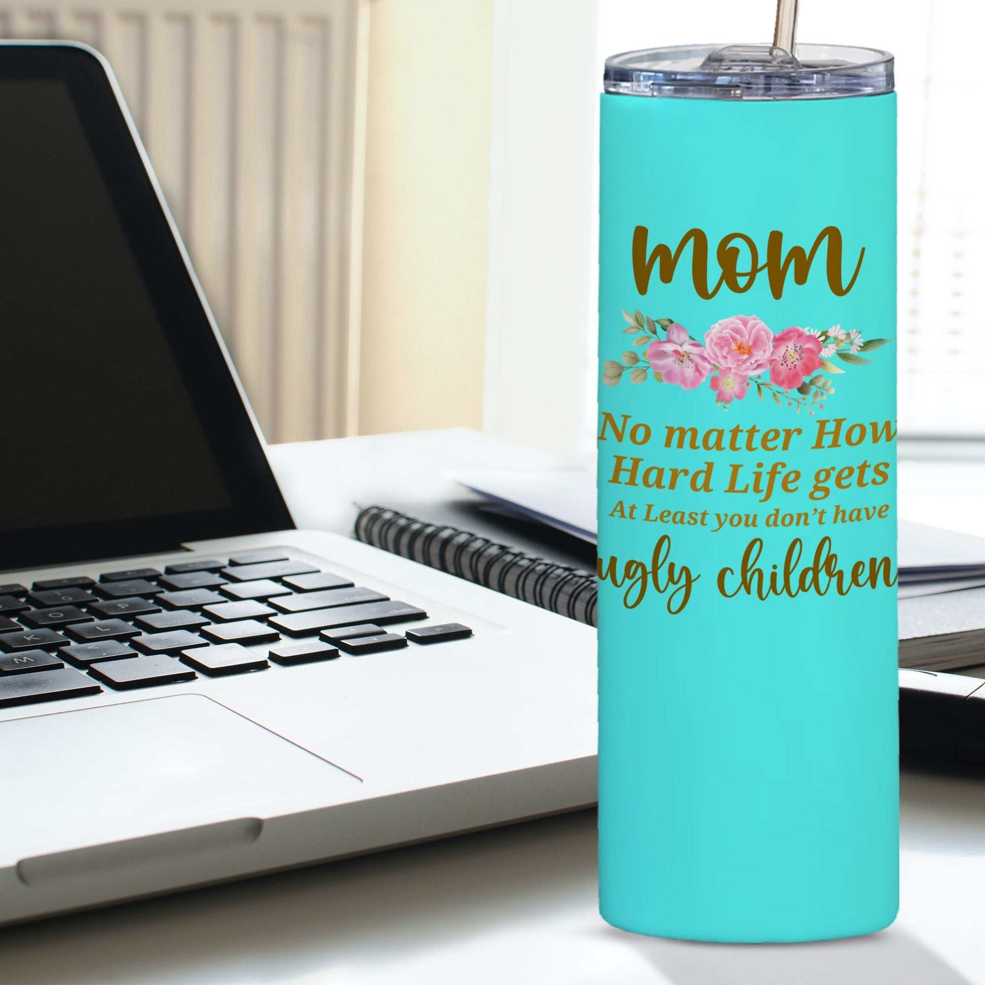 Mother’s Day Tumbler Gift | Double-Walled Stainless Steel Cup from Daughter or Son – Perfect for Mom, Wife