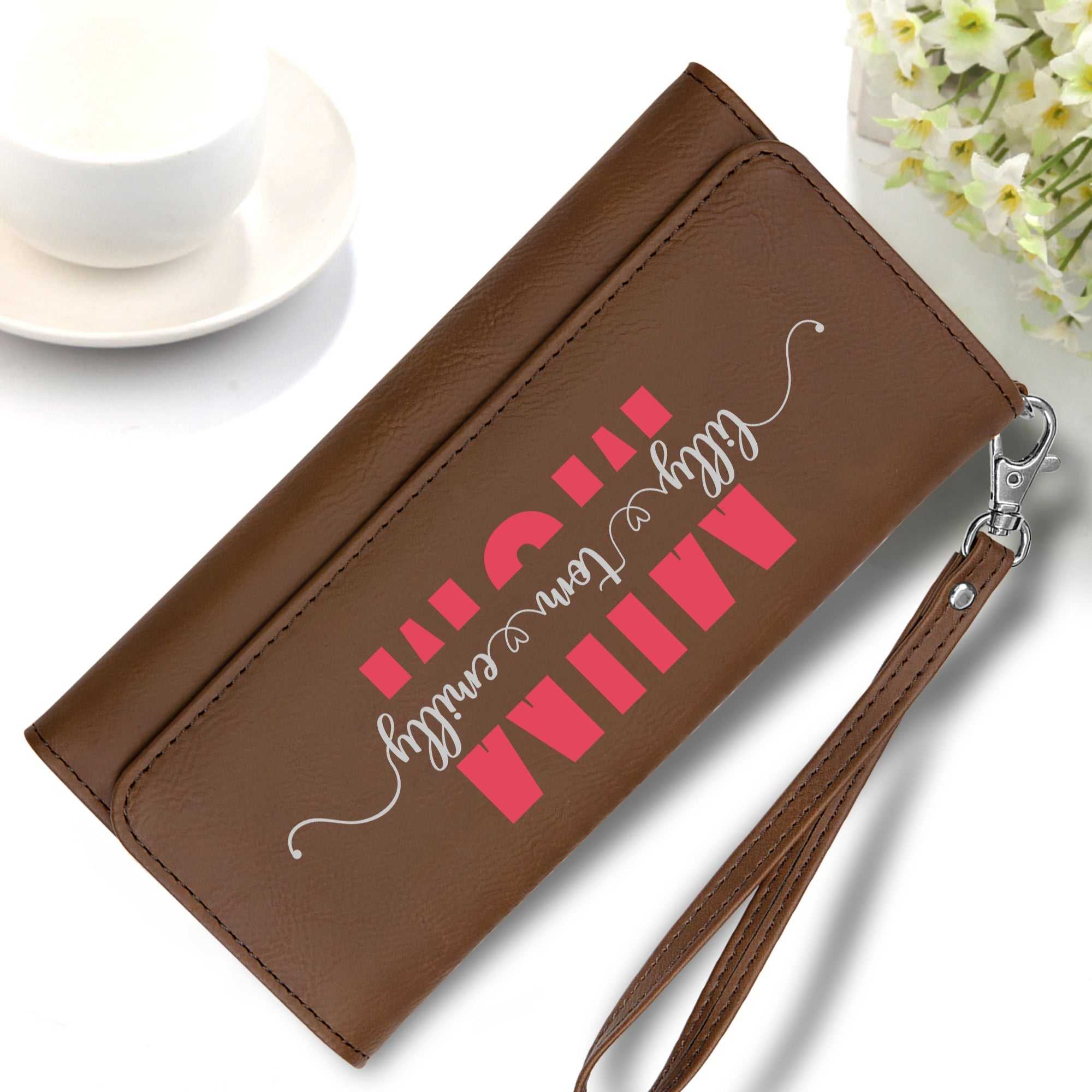 Mother's Day Wallets, Leather Wallet, Personalized wallets, Monogrammed wallets, gifts for her, girlfriend gifts, birthday gift, mom gifts