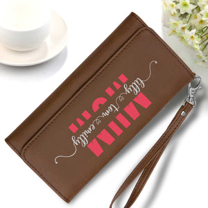 Mother's Day Wallets, Leather Wallet, Personalized wallets, Monogrammed wallets, gifts for her, girlfriend gifts, birthday gift, mom gifts