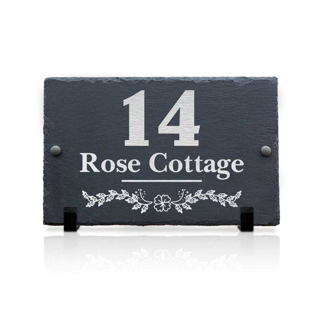 Cartel colgante personalizado con dirección, Letrero de bienvenida, Placa de nueva casa, Placa de pizarra personalizada, Placa de estilo rústico, Letrero de dirección de pizarra con nombre, Letrero para puerta